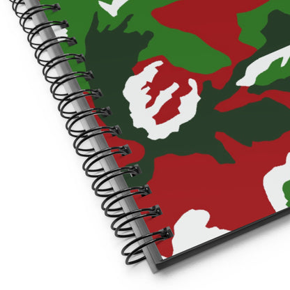 American M81 Christmas CAMO Spiral notebook - Notebooks