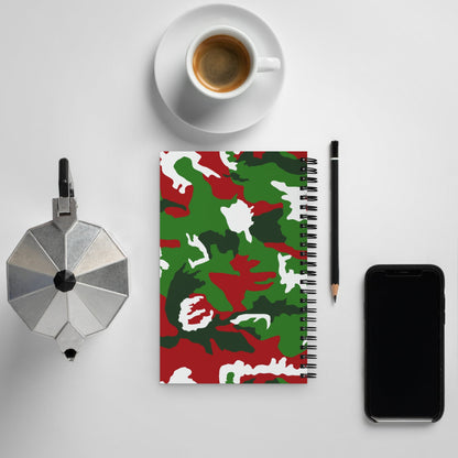 American M81 Christmas CAMO Spiral notebook - Notebooks