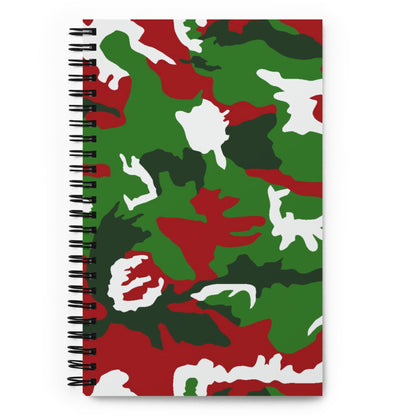 American M81 Christmas CAMO Spiral notebook - Notebooks