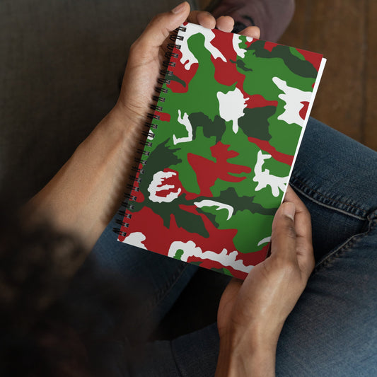 American M81 Christmas CAMO Spiral notebook - Notebooks