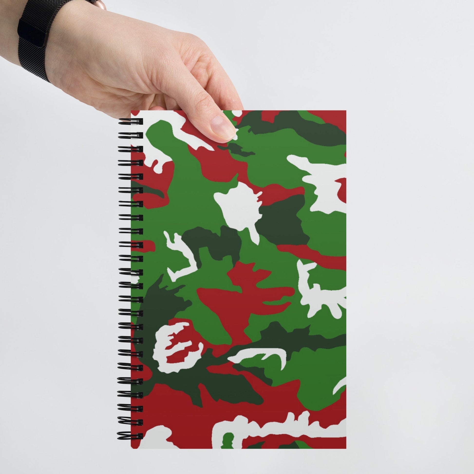 American M81 Christmas CAMO Spiral notebook - Notebooks