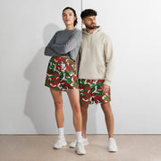 Classic M81 Christmas CAMO Unisex Athletic Long Shorts