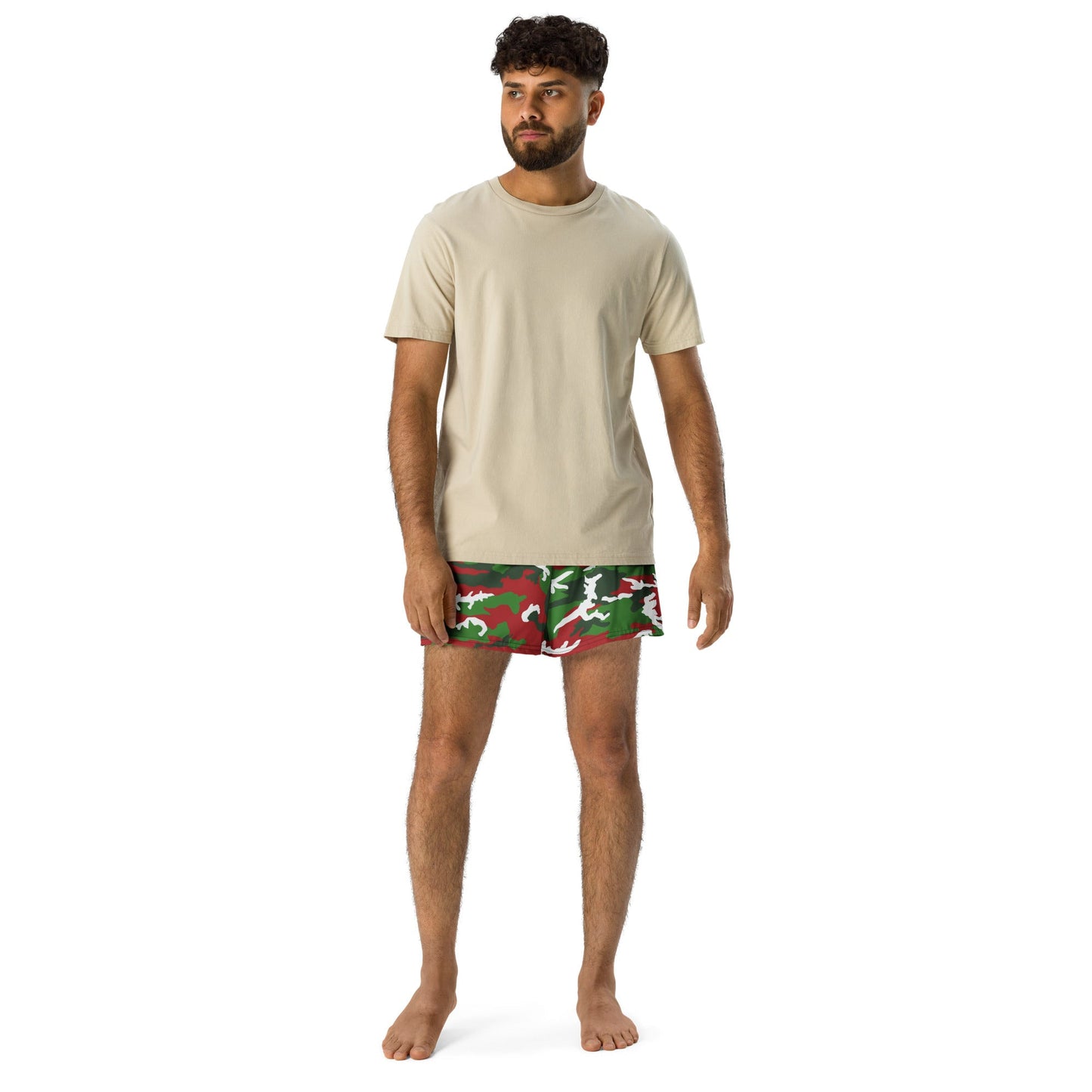 American M81 Christmas CAMO Unisex Athletic Shorts