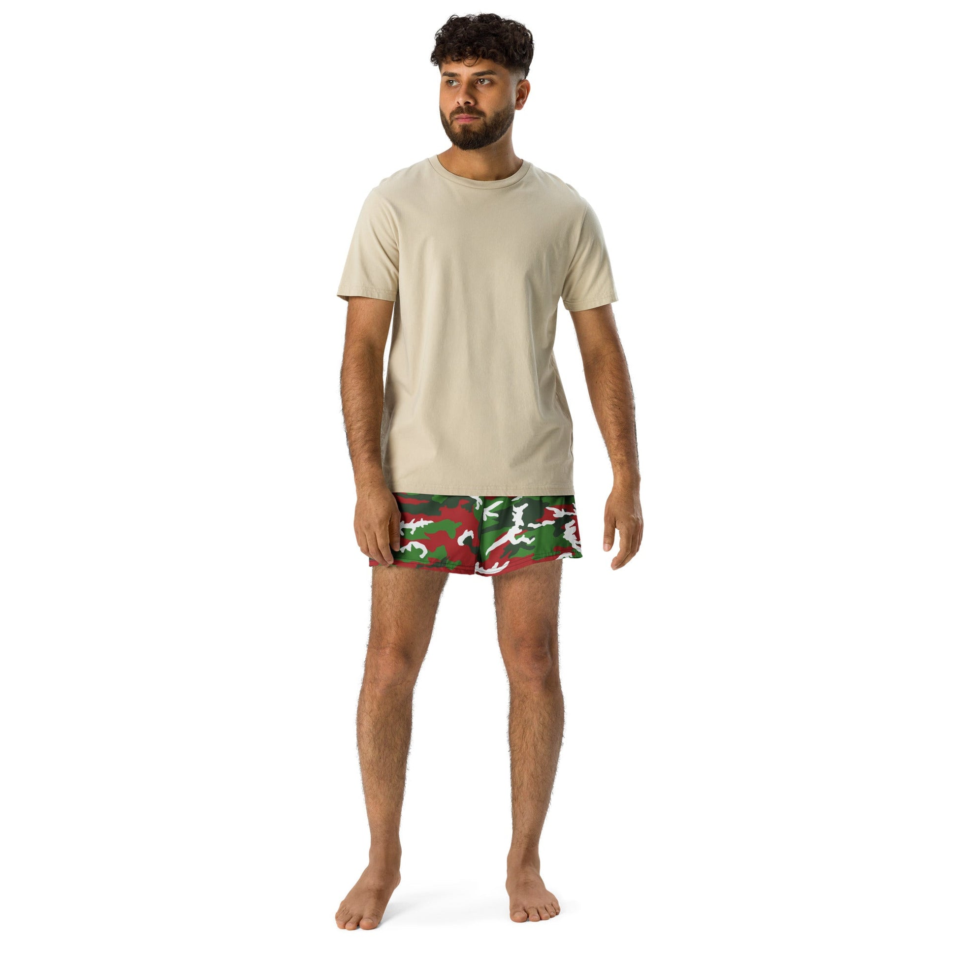 American M81 Christmas CAMO Unisex Athletic Shorts