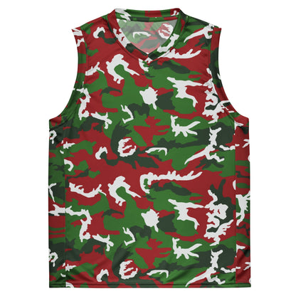 American M81 Christmas CAMO unisex basketball jersey - Basketball Jerseys