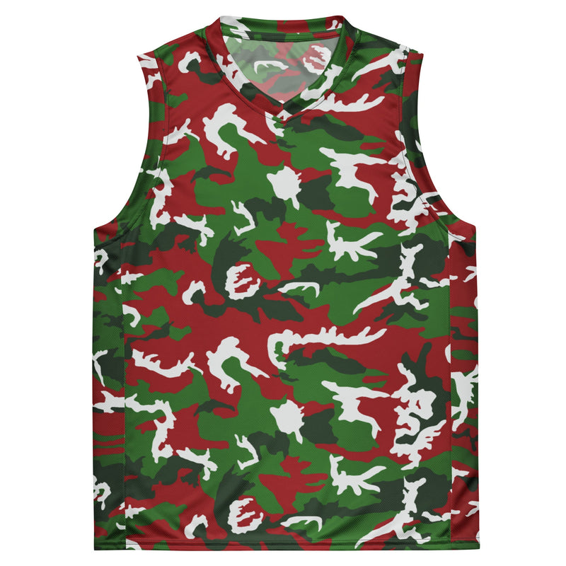 American M81 Christmas CAMO Unisex Basketball Jersey