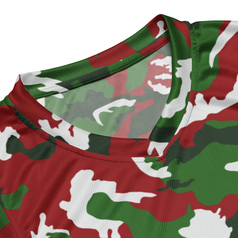 American M81 Christmas CAMO Unisex Basketball Jersey
