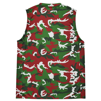 American M81 Christmas CAMO unisex basketball jersey - Basketball Jerseys