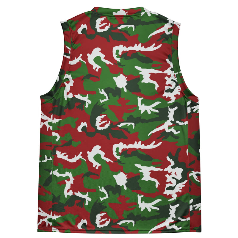 American M81 Christmas CAMO Unisex Basketball Jersey