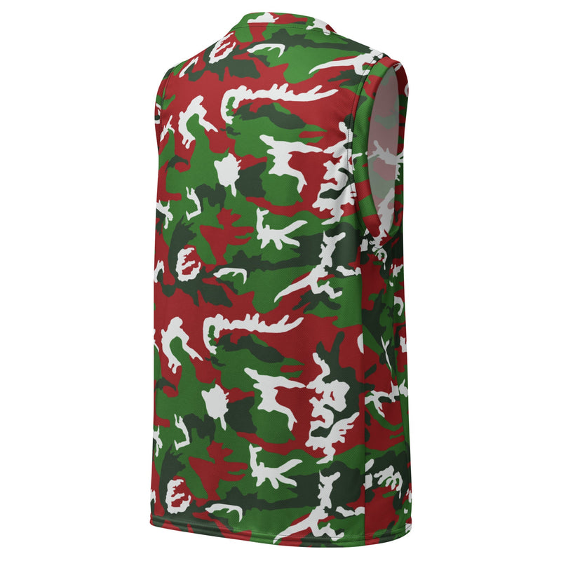 American M81 Christmas CAMO Unisex Basketball Jersey