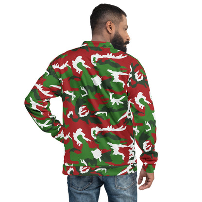 American M81 Christmas CAMO Unisex Bomber Jacket