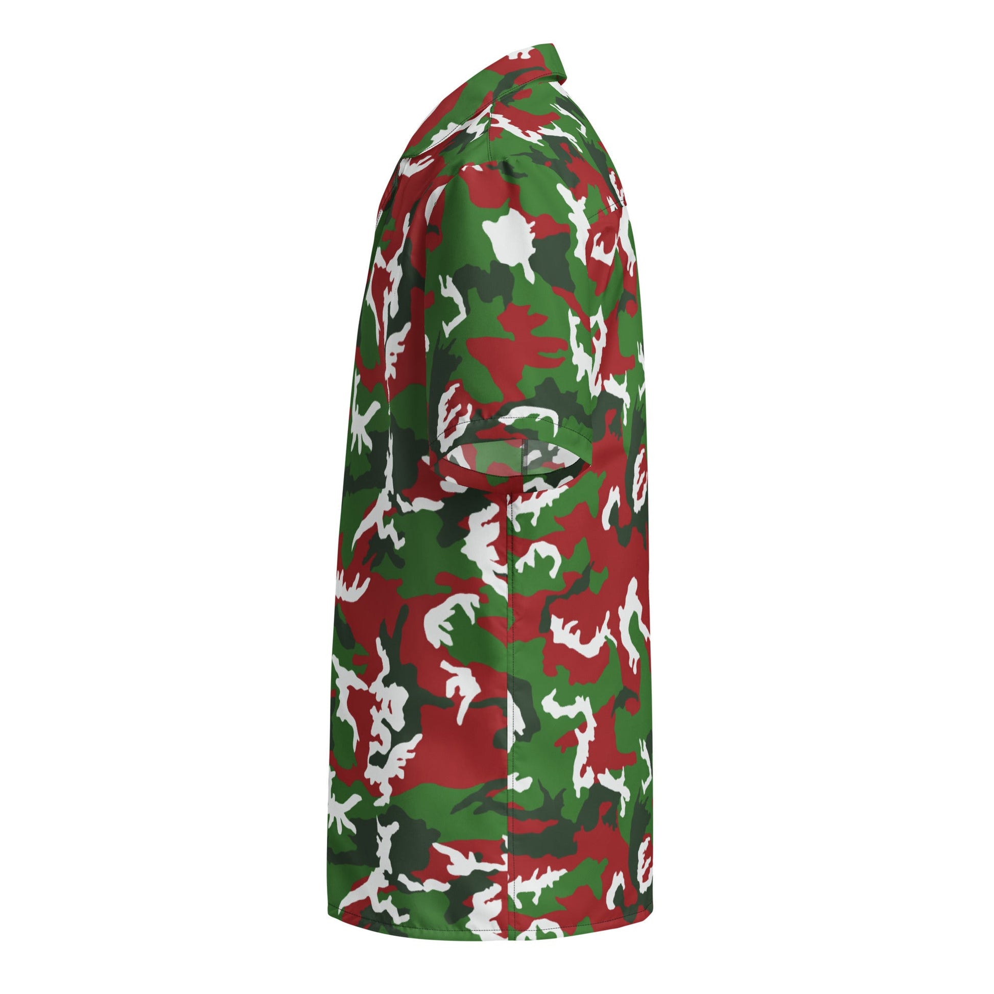 American M81 Christmas CAMO Unisex button shirt - Button Shirts