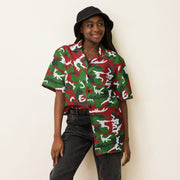 Classic M81 Christmas CAMO Unisex Short-Sleeve Button Shirt - Button-Up