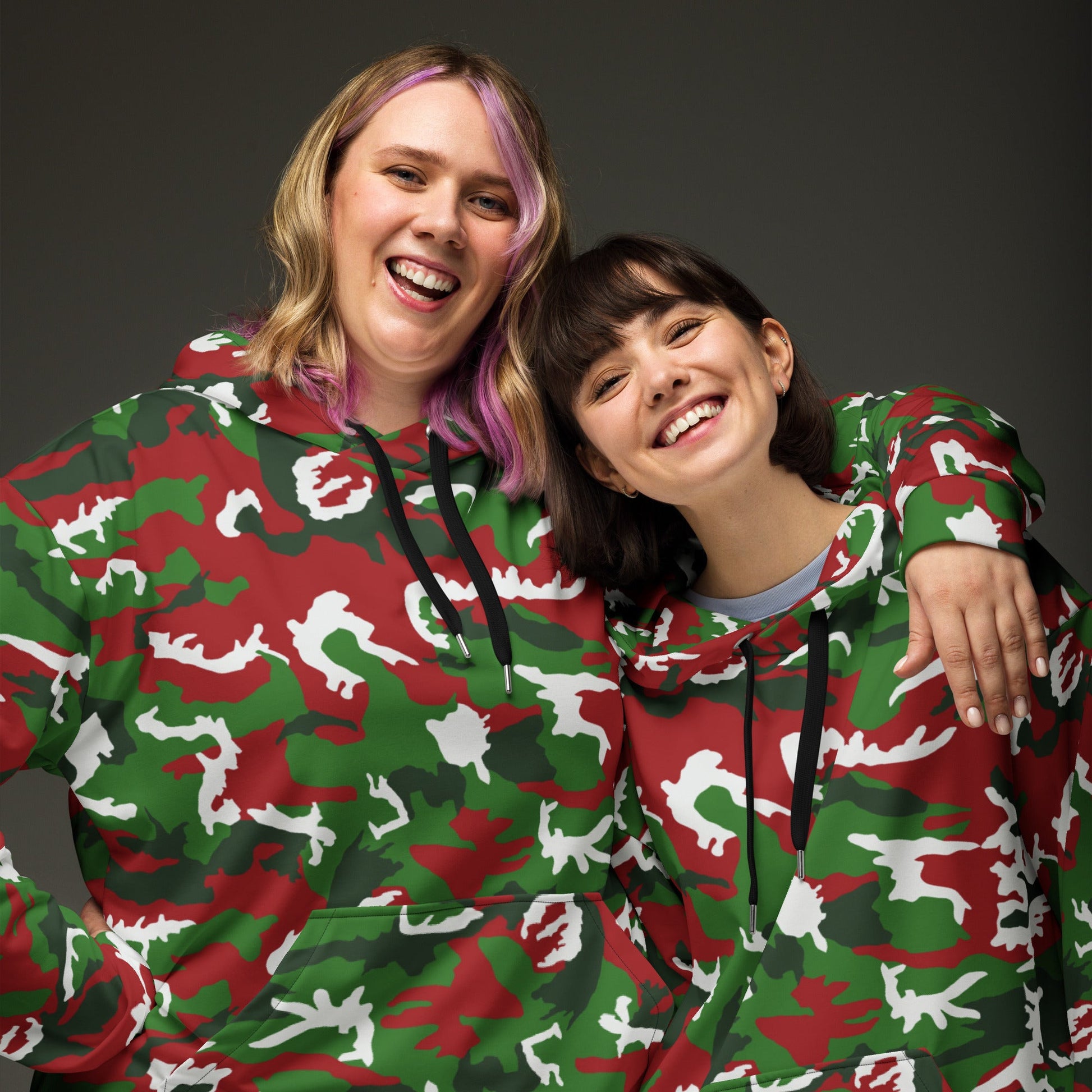 American M81 Christmas CAMO Unisex Hoodie - Hoodies