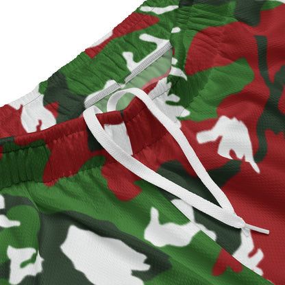 American M81 Christmas CAMO Unisex mesh shorts - Mesh Shorts