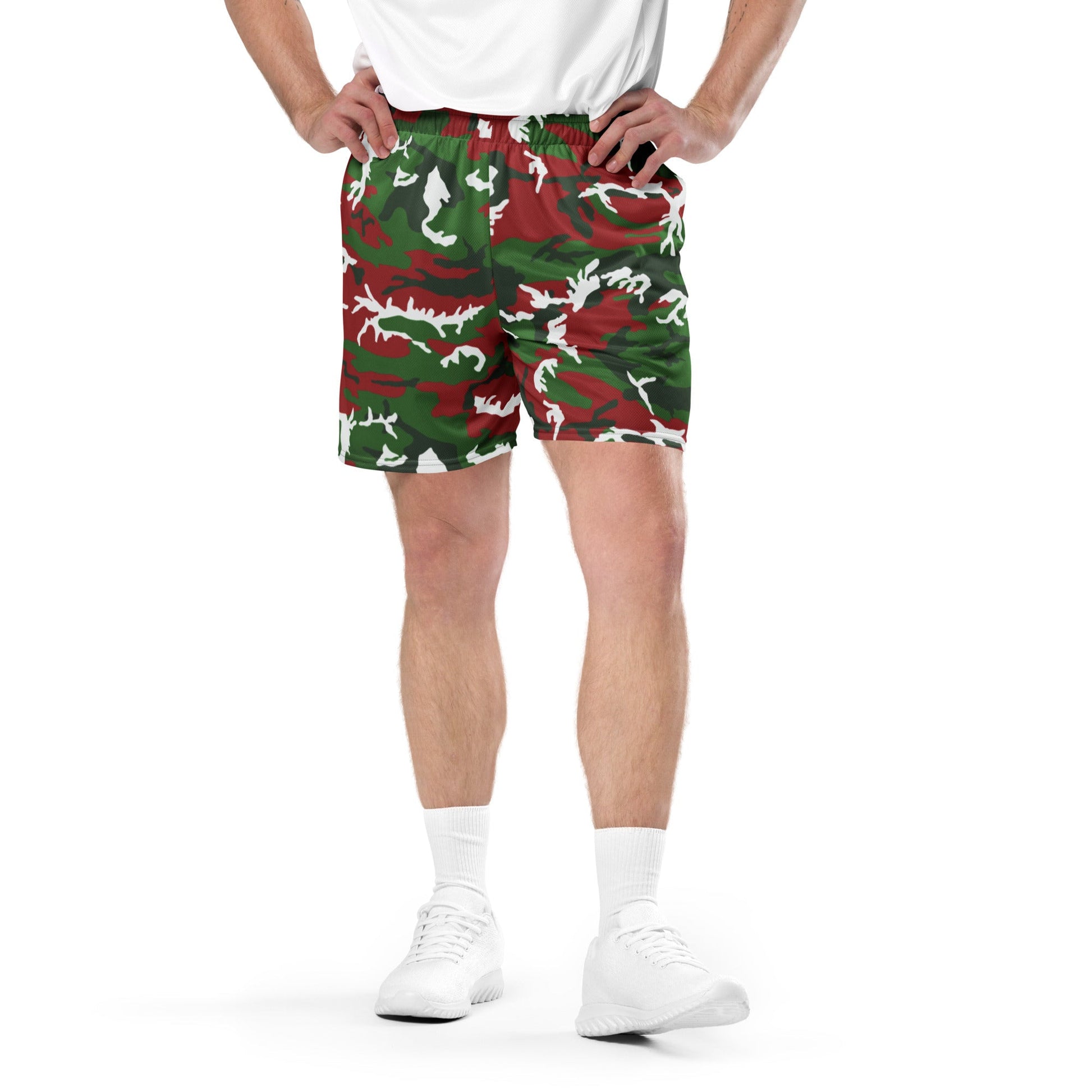 American M81 Christmas CAMO Unisex mesh shorts - Mesh Shorts