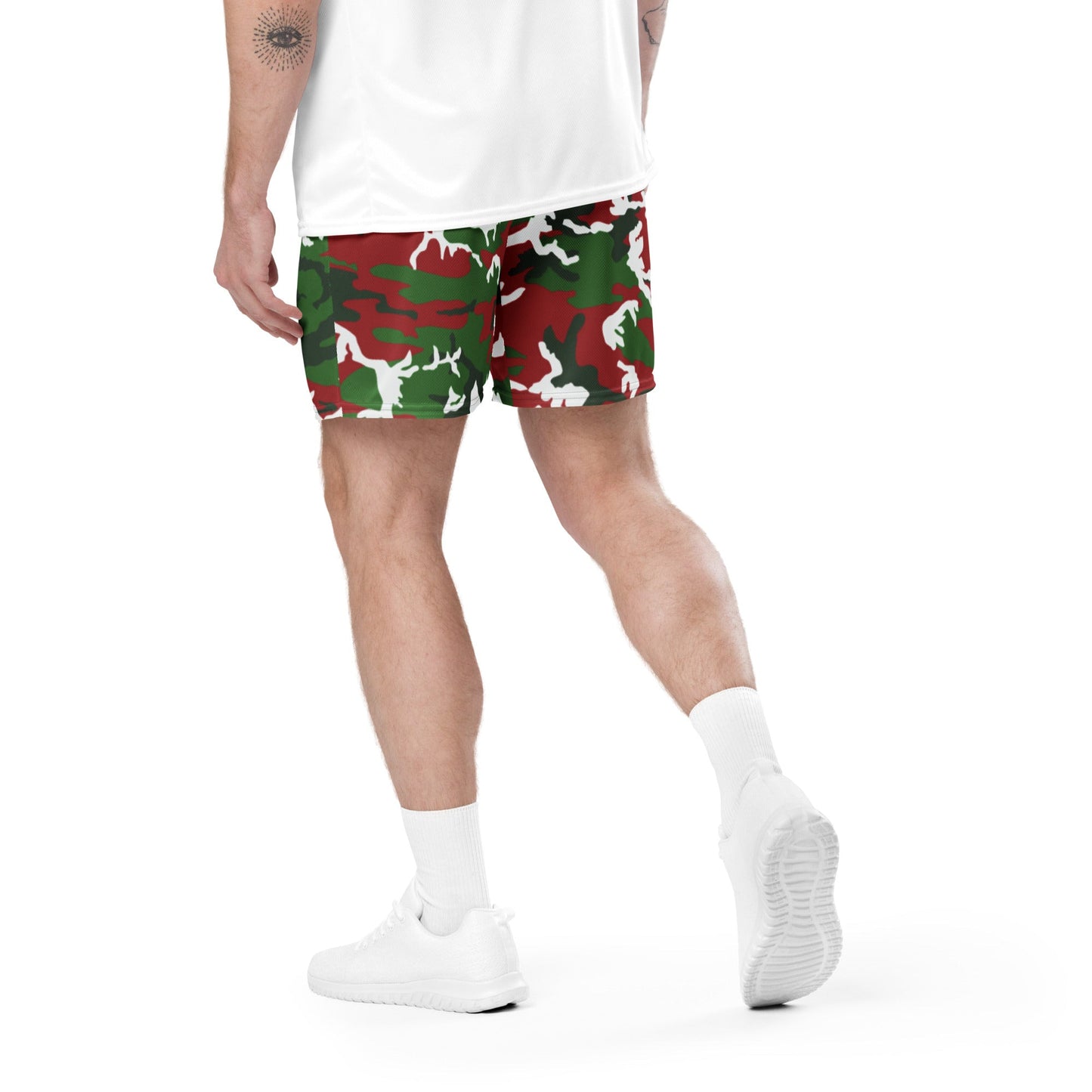 American M81 Christmas CAMO Unisex mesh shorts - Mesh Shorts