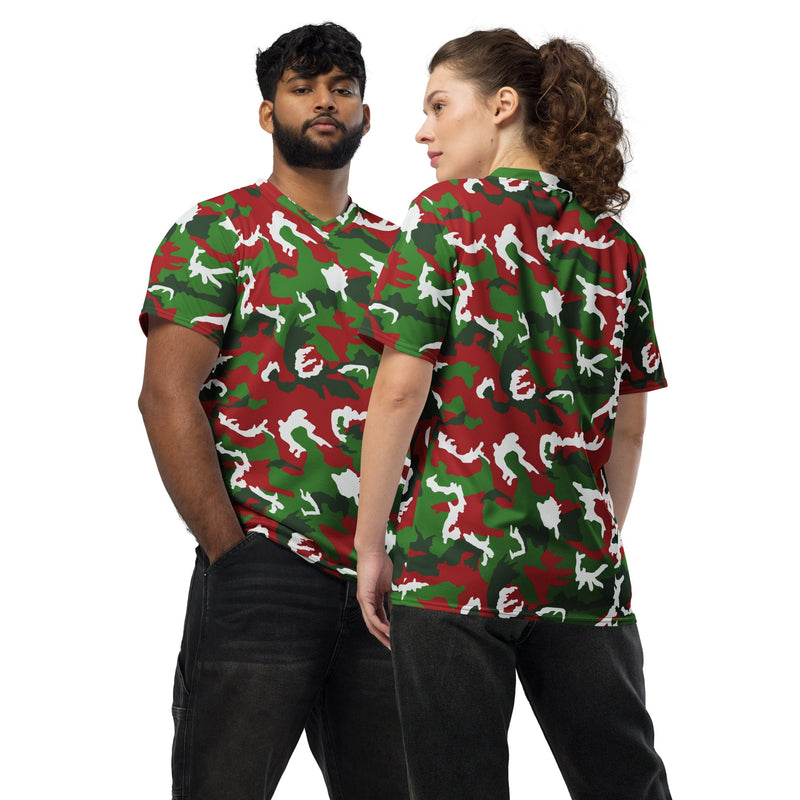 Classic M81 Christmas CAMO Unisex Sports Jersey - 2XS