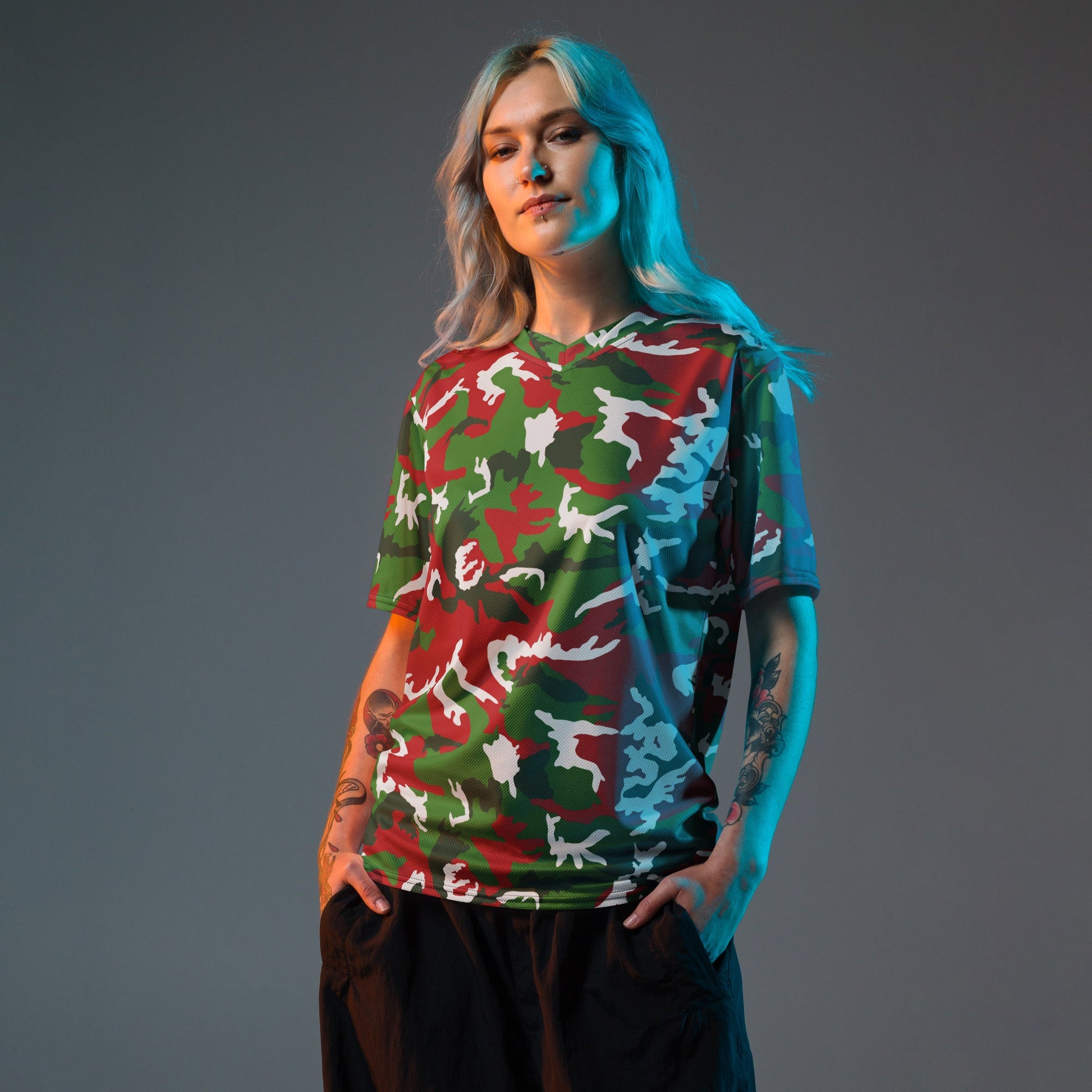 American M81 Christmas CAMO unisex sports jersey - Sports Jerseys