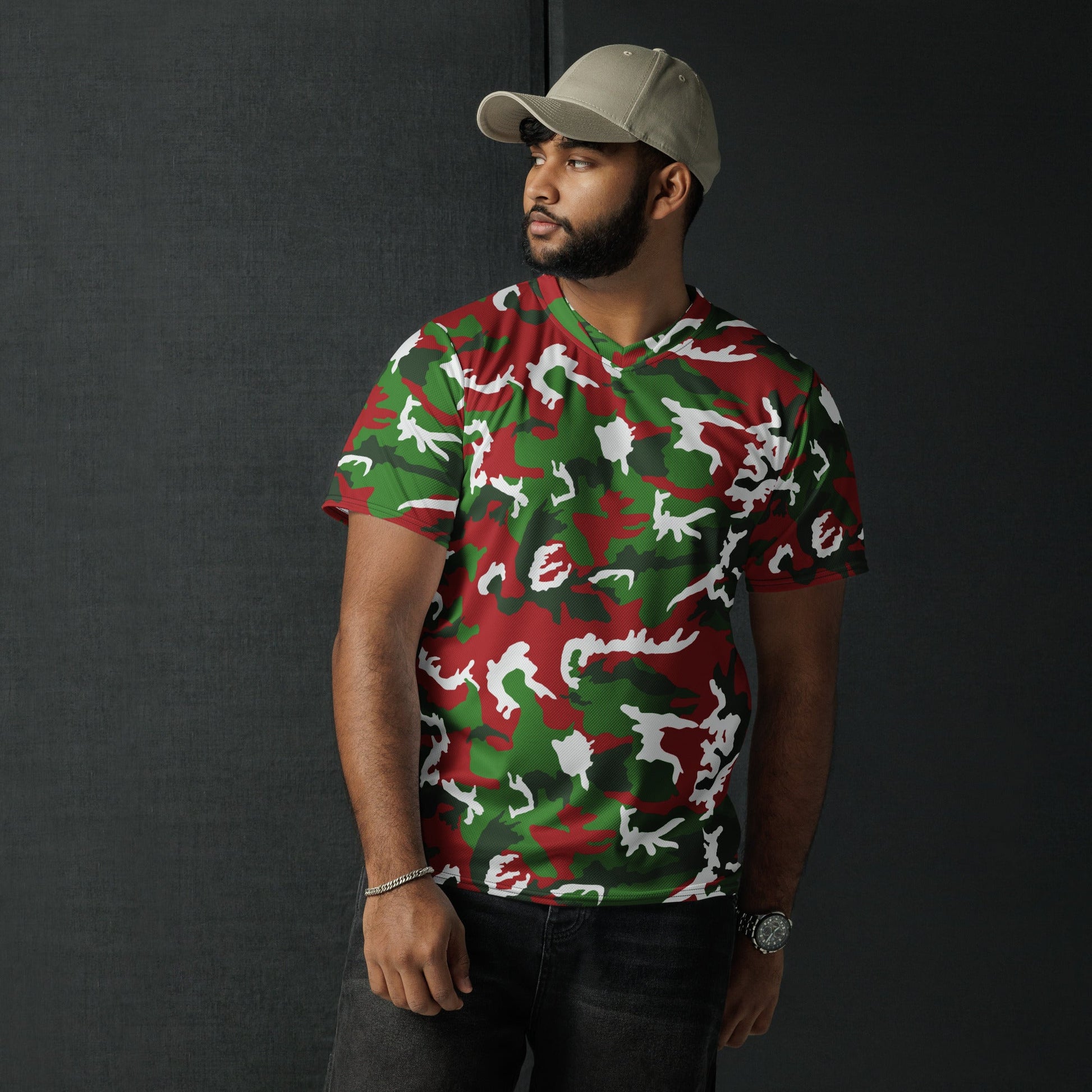 American M81 Christmas CAMO unisex sports jersey - Sports Jerseys