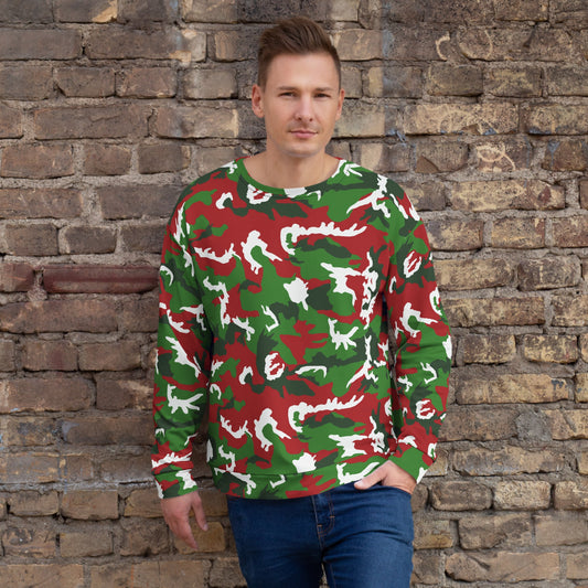 American M81 Christmas CAMO Unisex Sweatshirt - 2XS - Sweatshirts