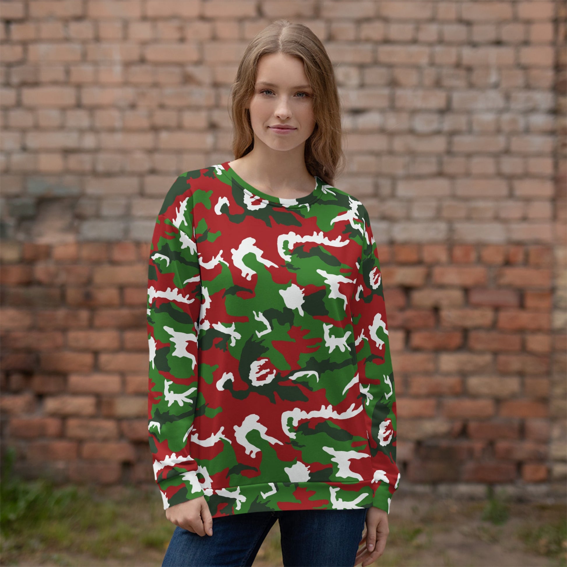 American M81 Christmas CAMO Unisex Sweatshirt - Sweatshirts