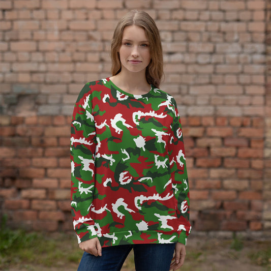 American M81 Christmas CAMO Unisex Sweatshirt - Sweatshirts