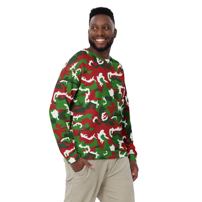 American M81 Christmas CAMO Unisex Sweatshirt - Sweatshirts