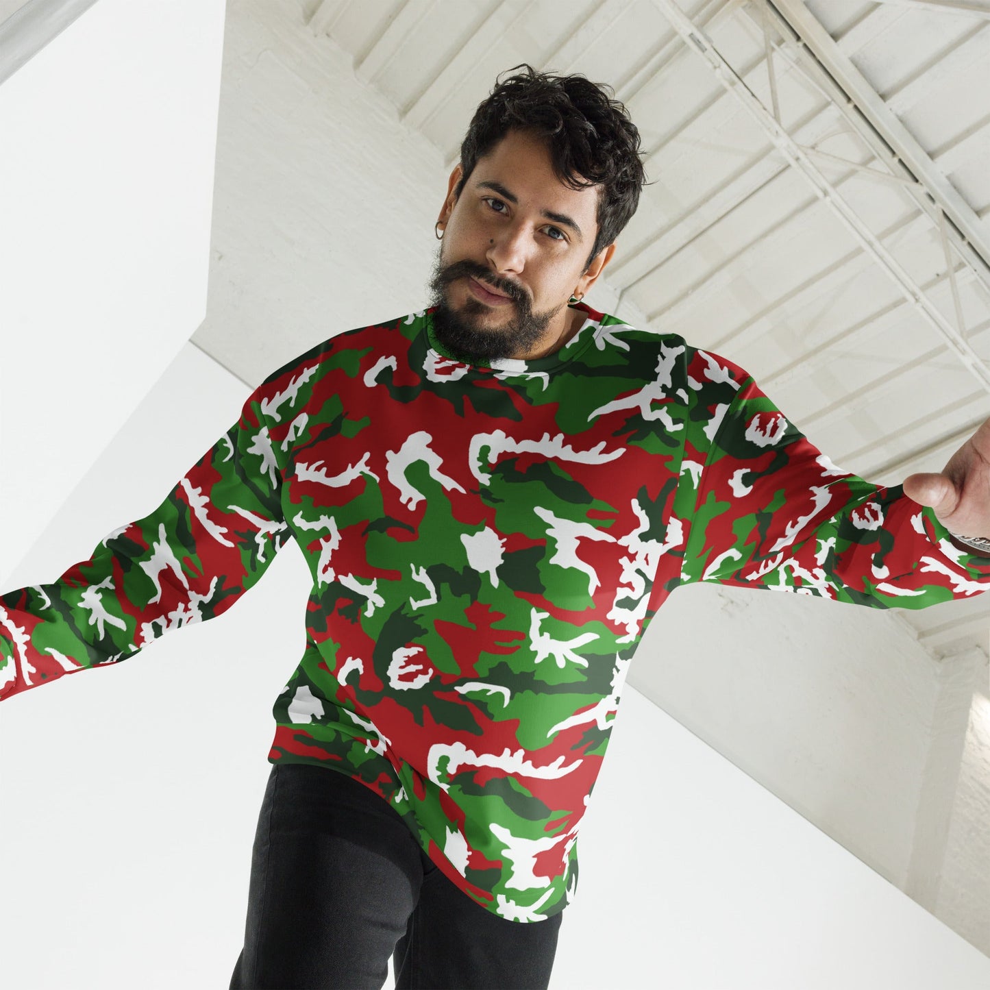 American M81 Christmas CAMO Unisex Sweatshirt - Sweatshirts