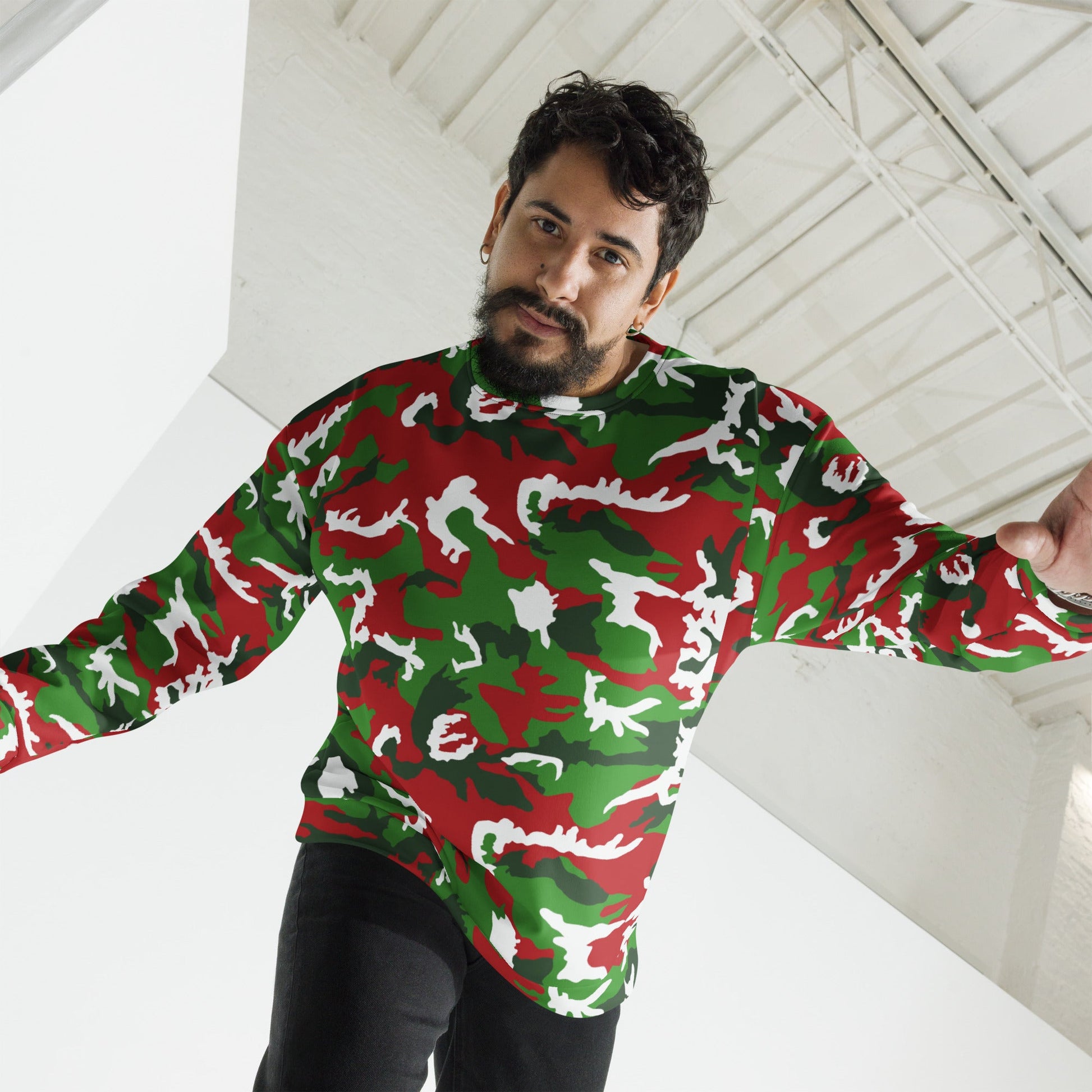 American M81 Christmas CAMO Unisex Sweatshirt - Sweatshirts