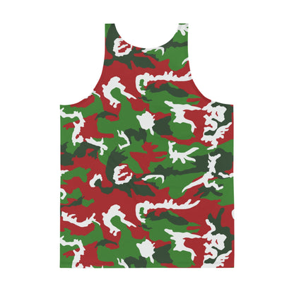 American M81 Christmas CAMO Unisex Tank Top - Tops