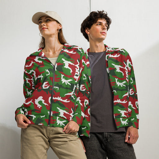 Classic M81 Christmas CAMO Unisex Track Jacket - 2XS