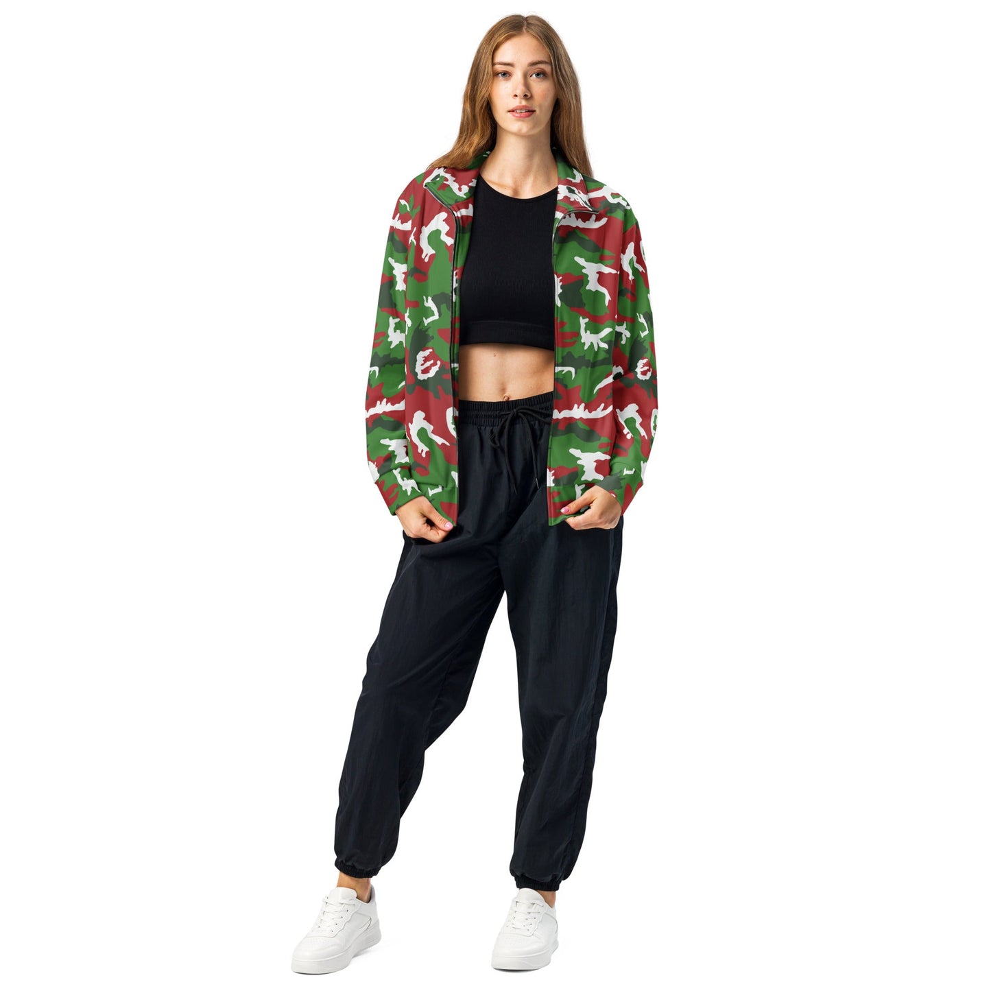 American M81 Christmas CAMO Unisex track jacket - Track Jackets