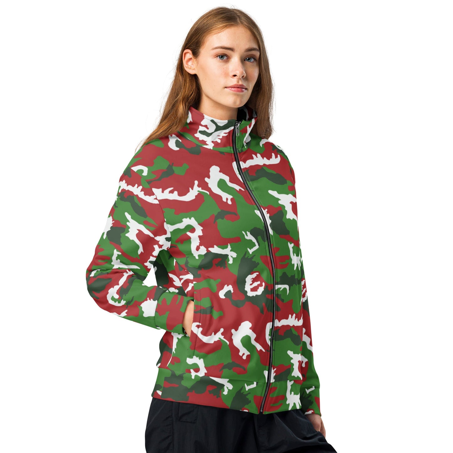 American M81 Christmas CAMO Unisex track jacket - Track Jackets