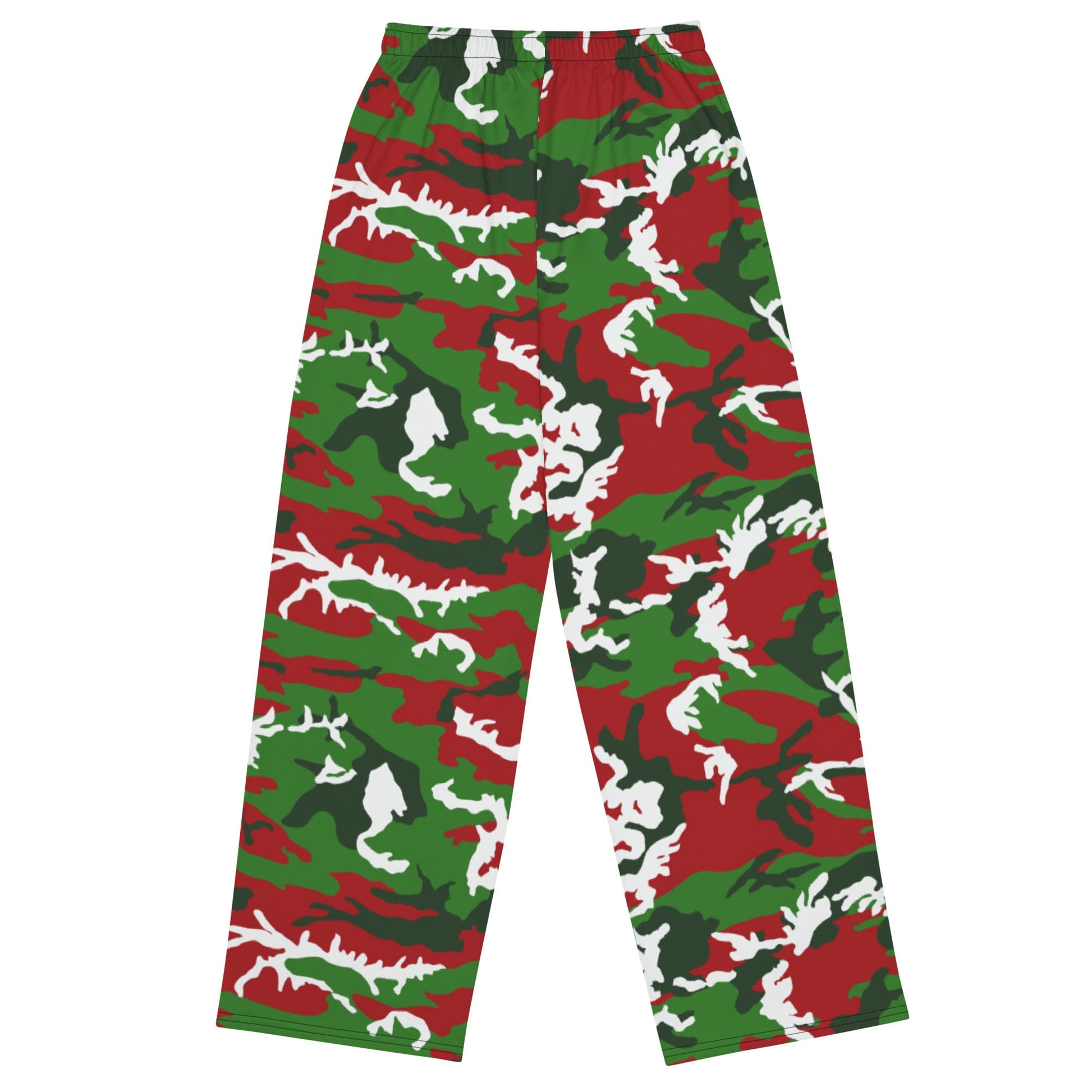 American M81 Christmas CAMO unisex wide-leg pants - Wide-leg Pants