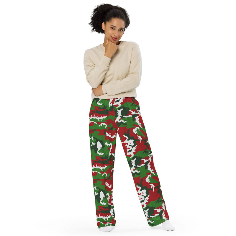 Classic M81 Christmas CAMO Unisex Wide-Leg Leisure Pants - Pant