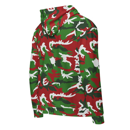 American M81 Christmas CAMO Unisex zip hoodie - Zip Hoodies