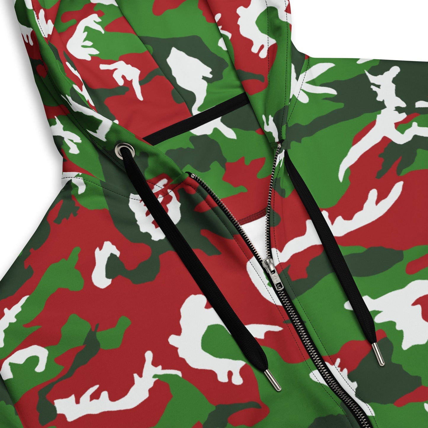 American M81 Christmas CAMO Unisex zip hoodie - Zip Hoodies