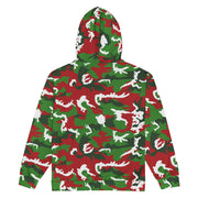 American M81 Christmas CAMO Unisex Zip Hoodie