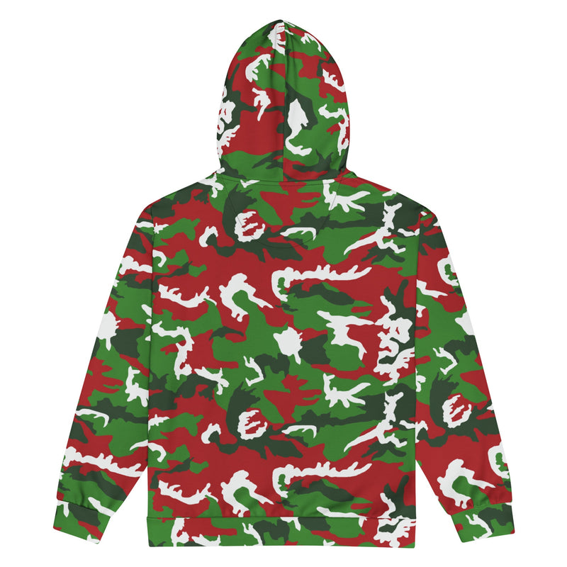 American M81 Christmas CAMO Unisex Zip Hoodie