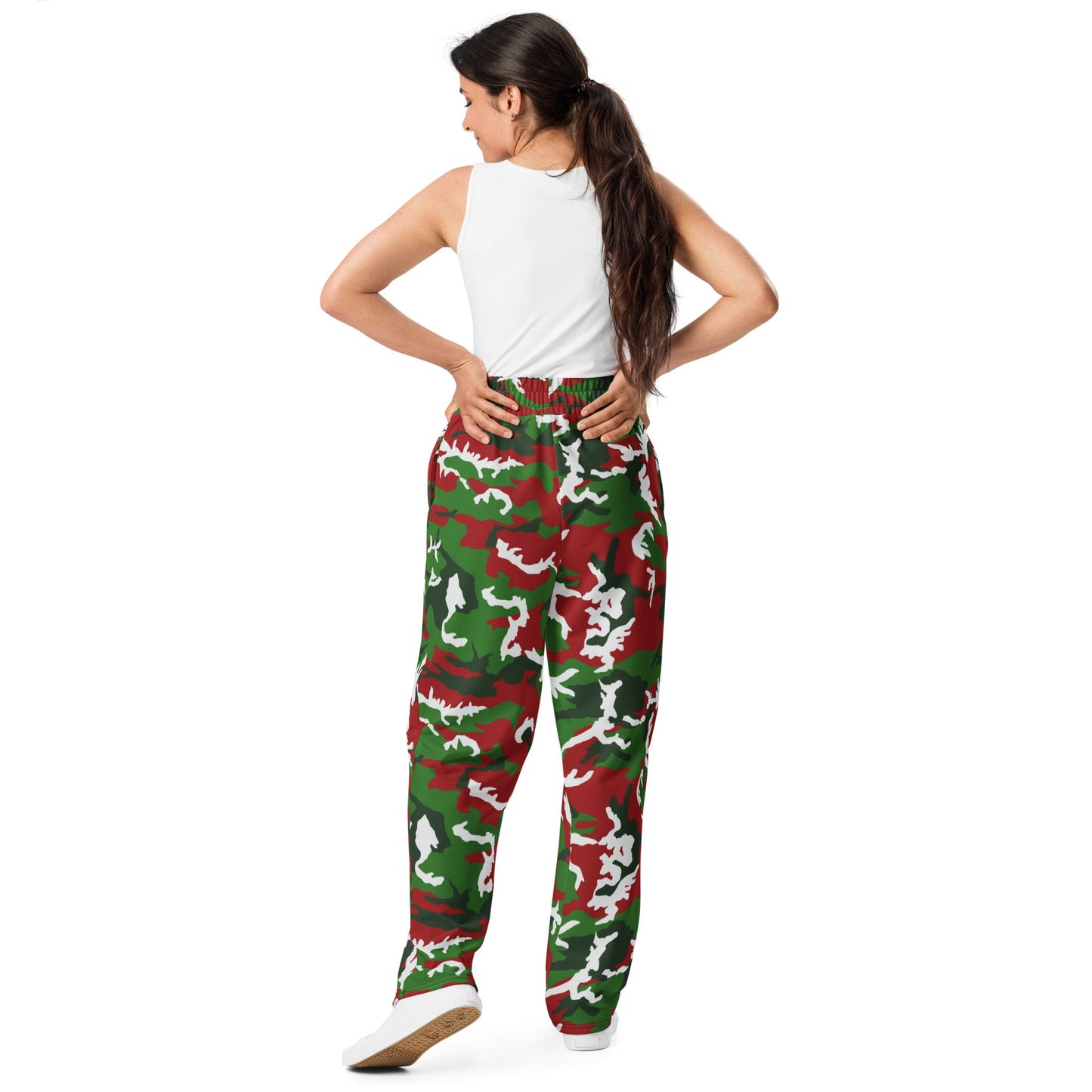 American M81 Christmas CAMO Wide-leg joggers - Joggers