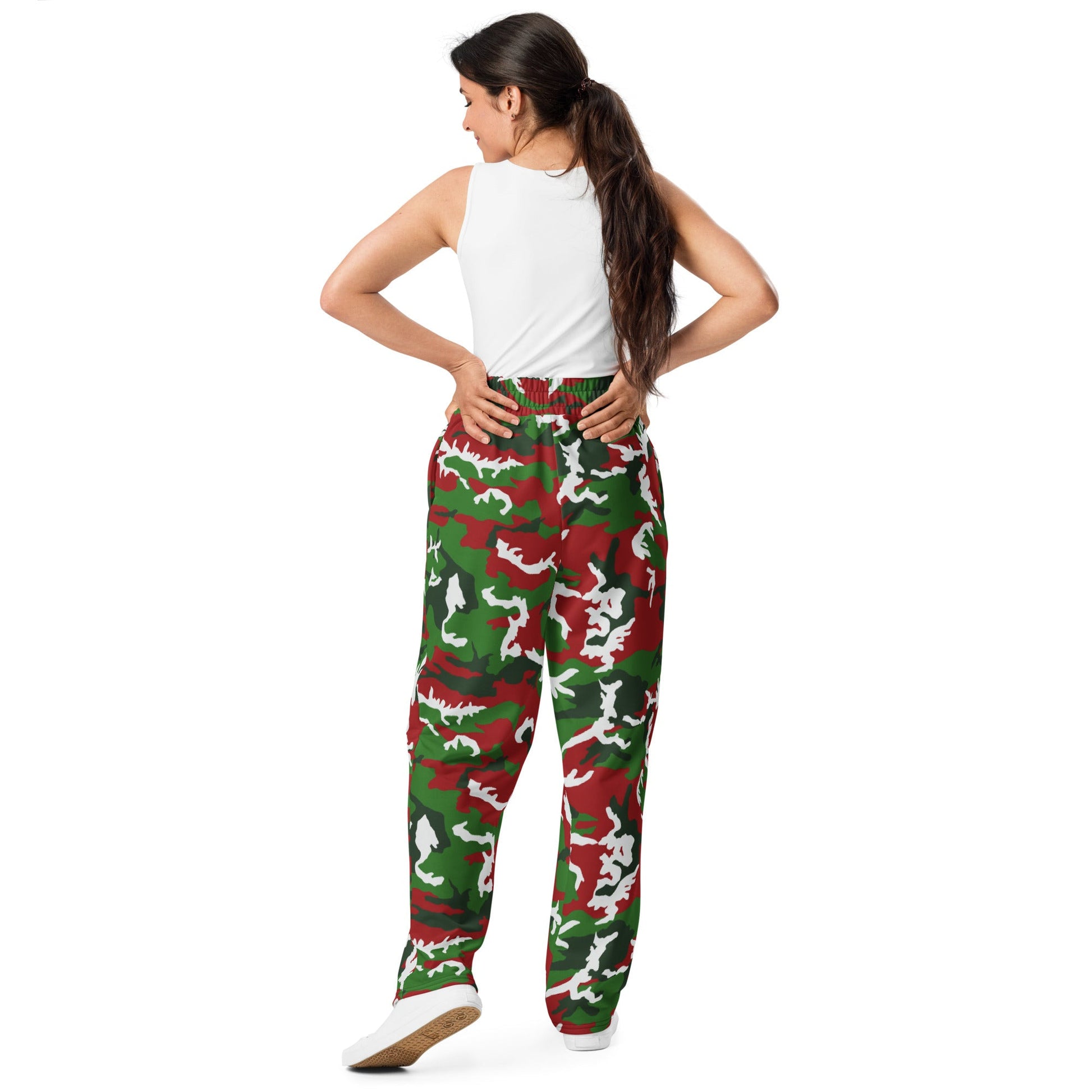 American M81 Christmas CAMO Wide-leg joggers - Joggers