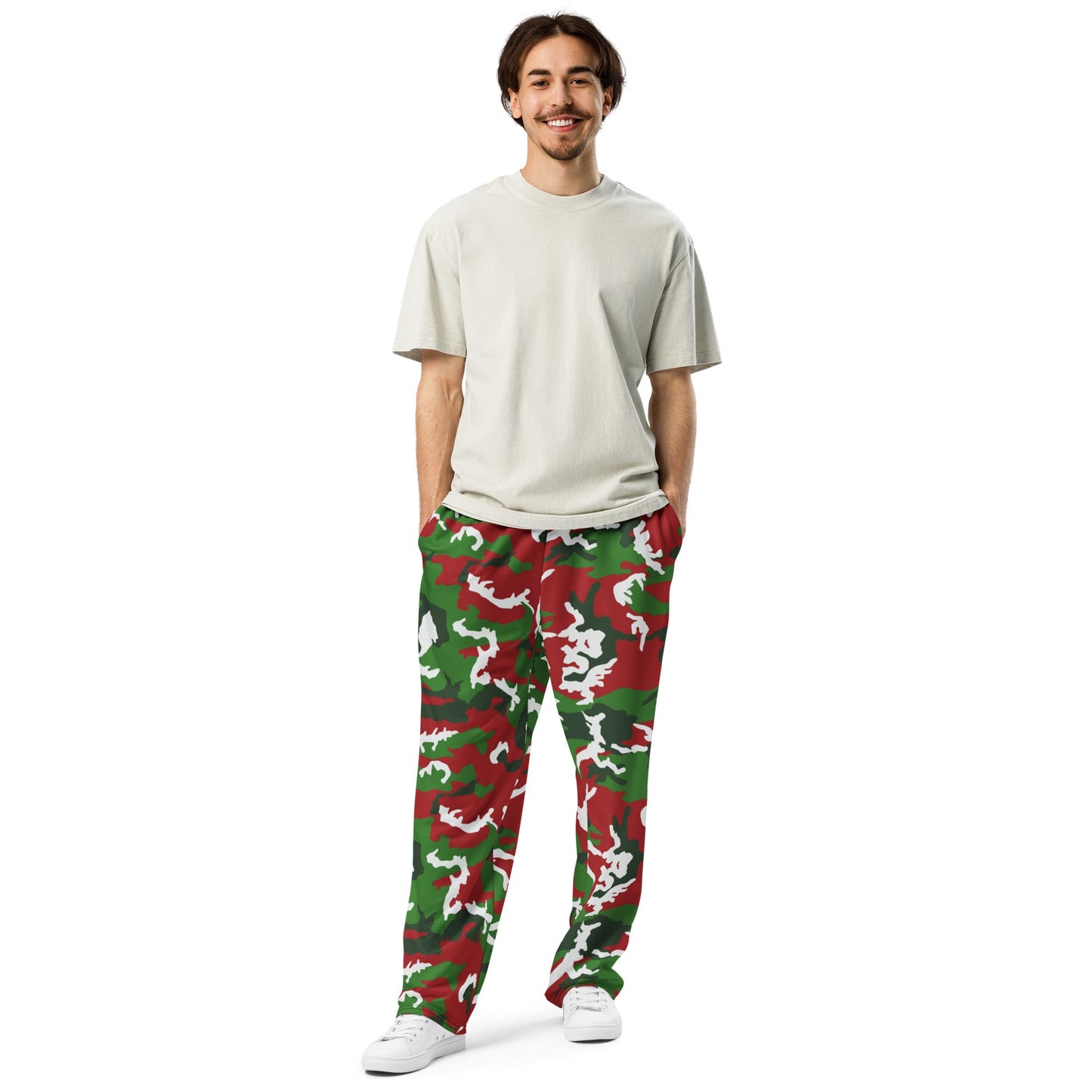 American M81 Christmas CAMO Wide-leg joggers - Joggers
