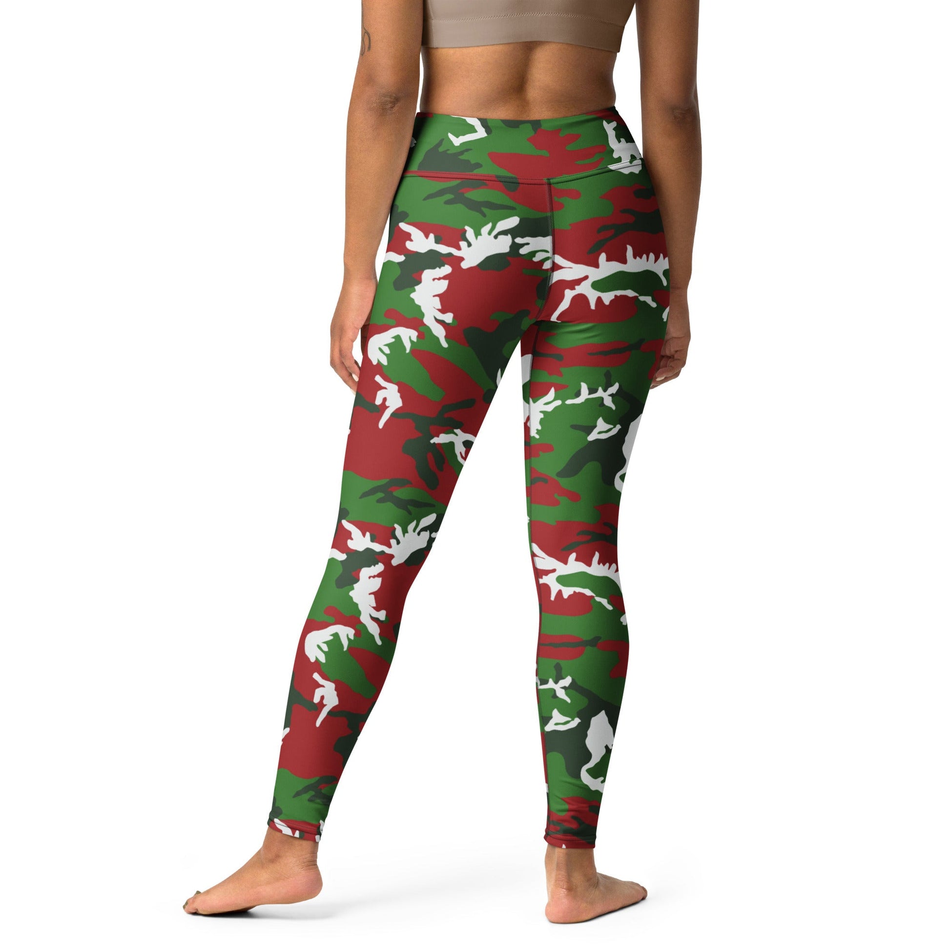 American M81 Christmas CAMO Yoga Leggings - Womens