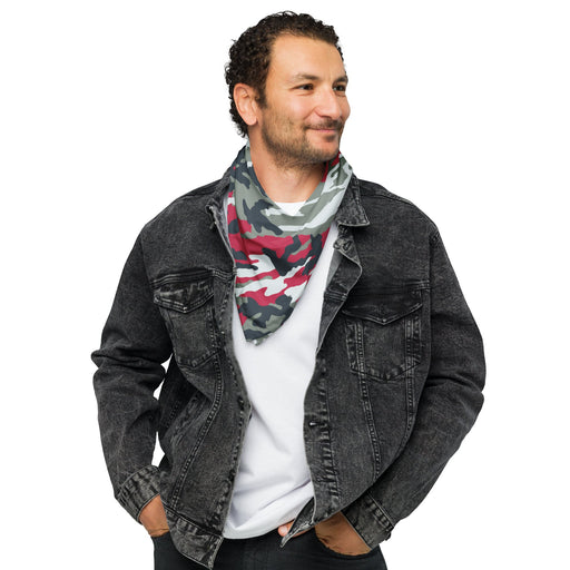 Classic M81 Firefighter Red CAMO Bandana - Head