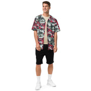 Classic M81 Firefighter Red CAMO Unisex Baseball Jersey