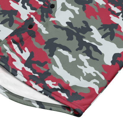 American M81 Firefighter Red CAMO baseball jersey - Baseball Jerseys