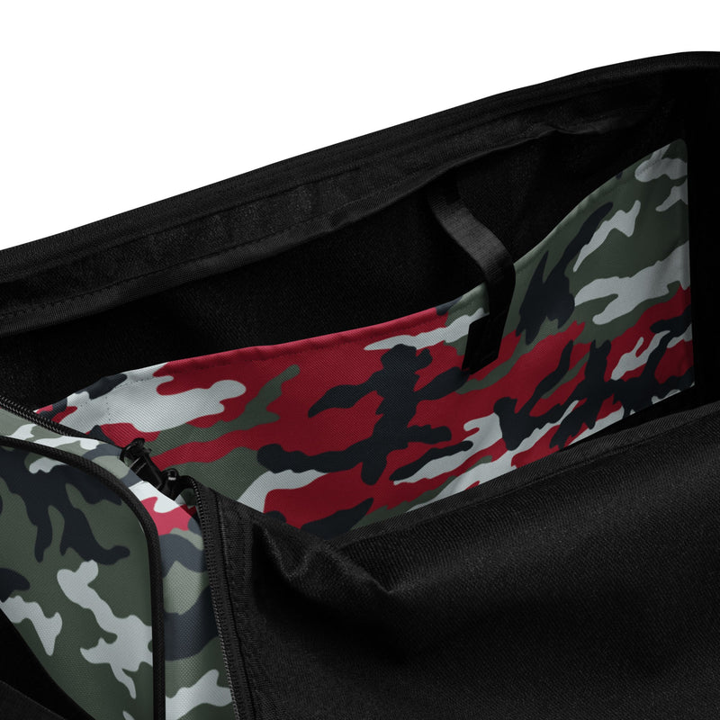 Classic M81 Firefighter Red CAMO Duffle Bag