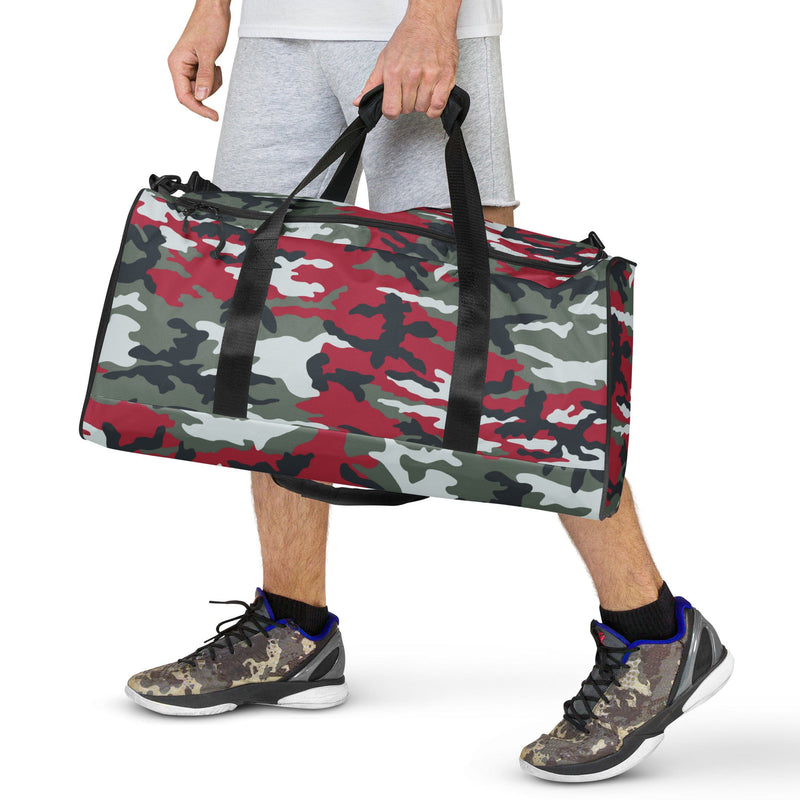 Classic M81 Firefighter Red CAMO Duffle Bag