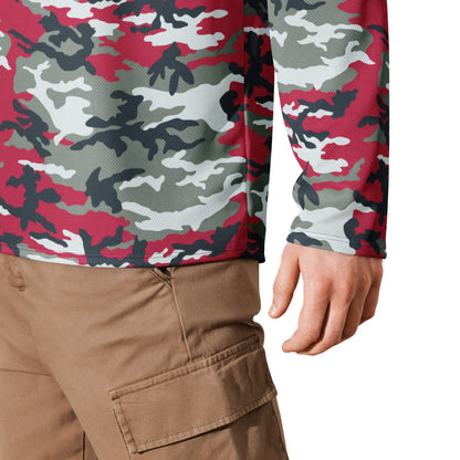 American M81 Firefighter Red CAMO hockey fan jersey - Hockey Jerseys